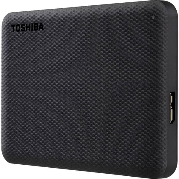 Toshiba Canvio Advance 1 TB Extern hårddisk 2.5 USB 3.2 Gen 1 Svart HDTCA10EK3AA