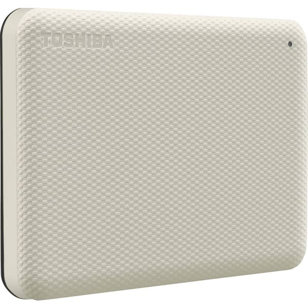Toshiba Canvio Advance 2 TB Extern hårddisk 2.5 USB 3.2 Gen 1 Vit HDTCA20EW3AA