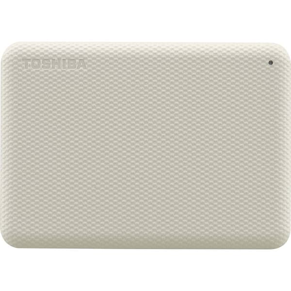 Toshiba Canvio Advance 2 TB Extern hårddisk 2.5 USB 3.2 Gen 1 Vit HDTCA20EW3AA