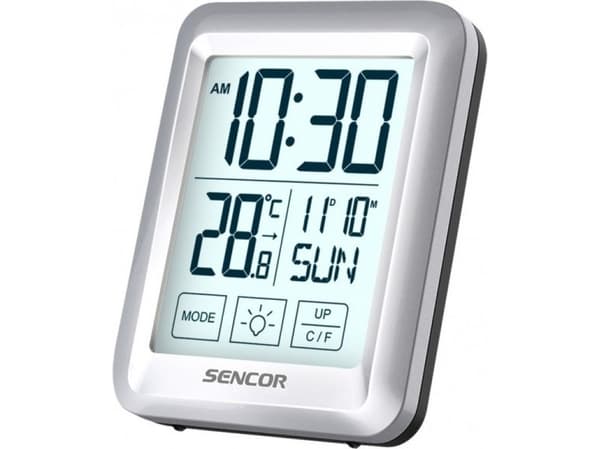 Weather station Sencor Room thermometer with watch SENCOR SWS 1918 Alarm clock