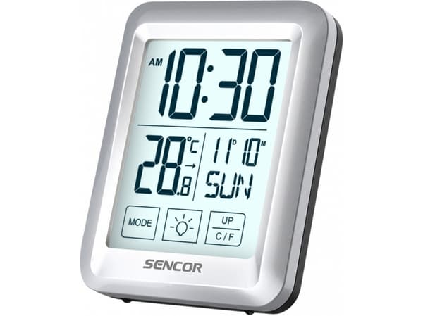 Weather station Sencor Room thermometer with watch SENCOR SWS 1918 Alarm clock