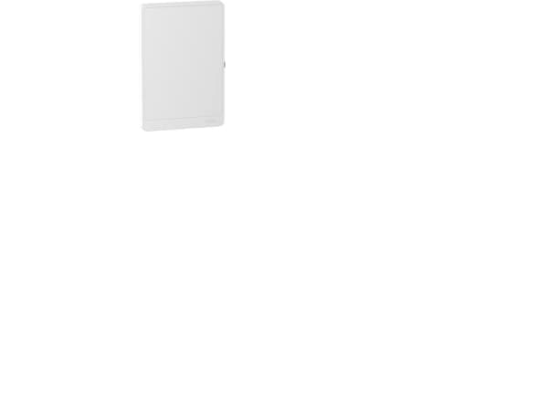 SCHNEIDER ELECTRIC Kansi Resi9 CX ovi 4x13 mod Valkoinen, käännettävät saranat ja sopii ryhmäkorttiin R9H13844.