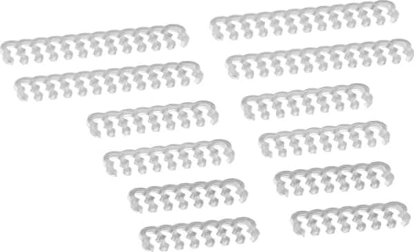 CableMod-kammajärjestelykotelo läpinäkyvä 12 kpl (CM-COM-BKIT-PBPC-R)