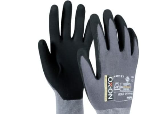 OX-ON flex handske storlek 9 - Flexibel avancerad 1900, touch, nylon/elastan, livsmedelsklass.