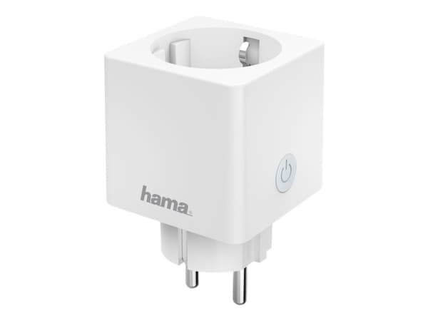 Hama "Mini" - Smart kontakt - trådlös - Wi-Fi - 2.4 Ghz - vit