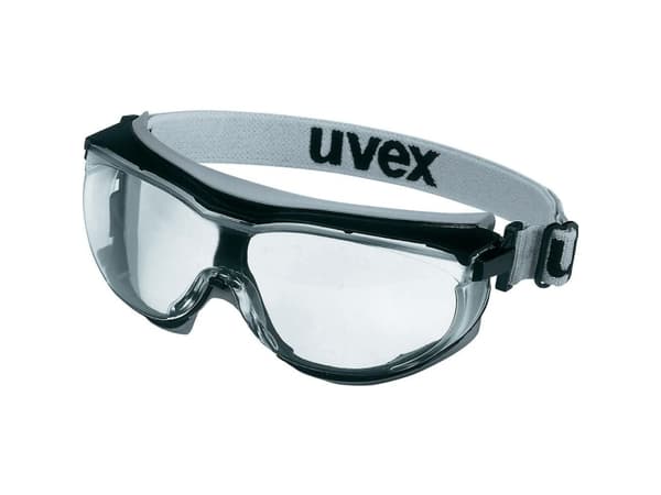 uvex - Vernebriller - avskygning: 2C-1.2 W 1 FTKN CE - klart glass - polypropylen - svart og grå