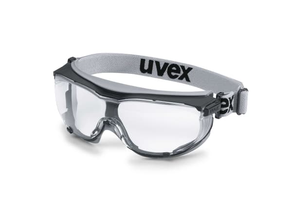uvex - Vernebriller - avskygning: 2C-1.2 W 1 FTKN CE - klart glass - polypropylen - svart og grå