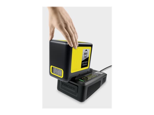 Kärcher - Batteriladdare + batteri - Li-Ion - 5 Ah