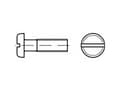 Miniatyrbilde 2 av 2: TOOLCRAFT TO-6853434 Flade rundhovedskruer M3 16 mm Kærv DIN 85 Rustfrit stål V4A A4 200 stk