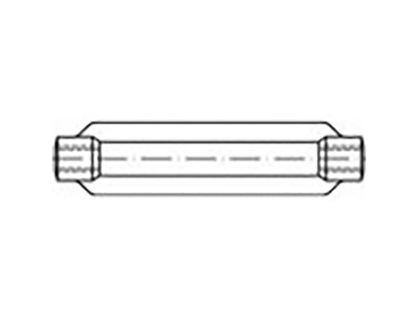 TOOLCRAFT TO-6866016 Kääntöpultin kiristin M24 Sinkitty teräs DIN 1480 1 kpl
