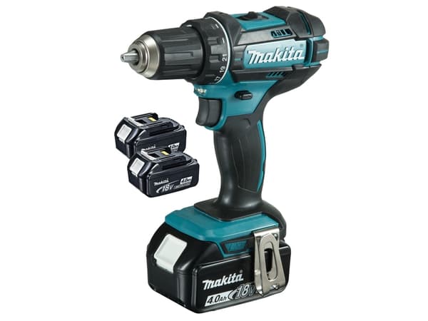 Makita DDF482RM3J, Boremaskin med pistolgrep, Nøkkelløs, 1,3 cm, 3,8 cm, 1,3 cm, 1,5 mm