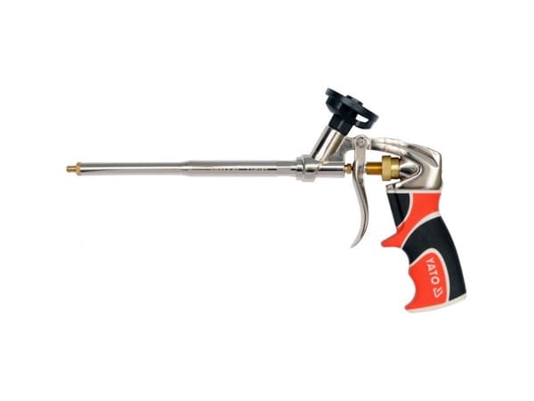 Yato YT-6745, Gjuten aluminium, mässing, Rostfritt stål, 1 styck, Nickel, PTFE, Svart, Orange, Vit, Låda