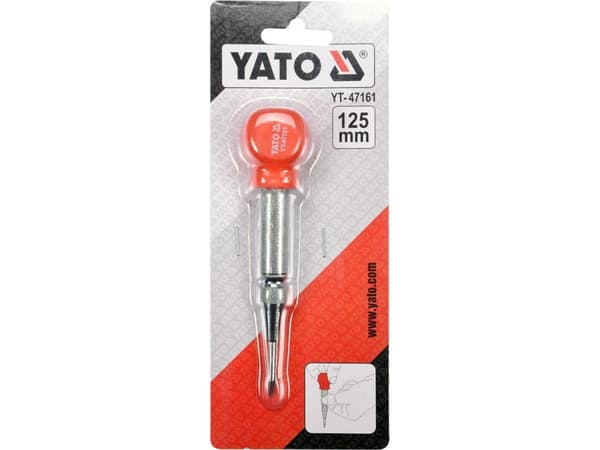 Yato YT-47161, Stål, Herdet stål, Oransje, Sølv, Oransje, 125 mm, 1 stykker