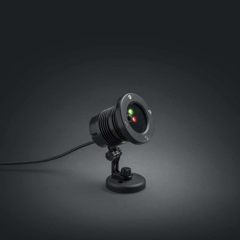 Laserlampa Konstsmide Julmotiv LED