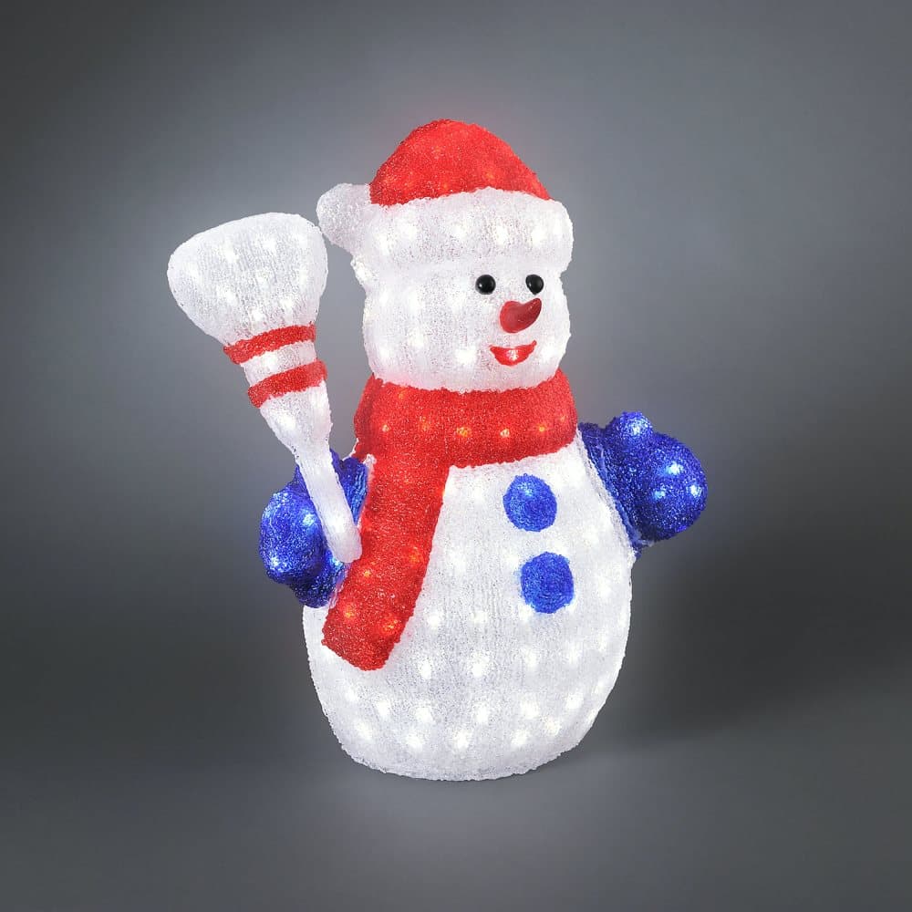 Dekorationsbelysning Konstsmide Snögubbe LED 50 cm