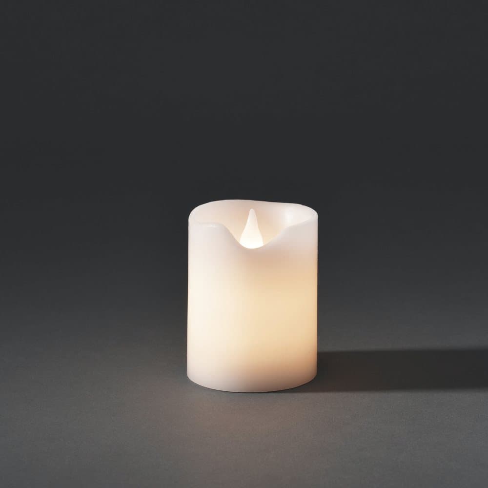 Vaxljus Konstsmide med Timer LED 10x8 cm