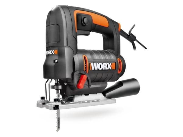 WORX WX478, Övre handtag, Svart, Orange, 45°, 3100 spm, 9 cm, 1000 spm