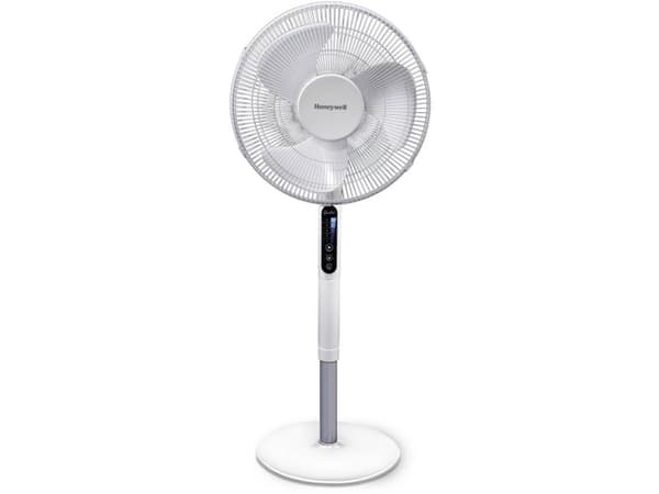 Honeywell HSF600WE4, Kotitaloustuuletin lavoilla, Valkoinen, Lattia, Muovi, 48 dB, 1,8 m
