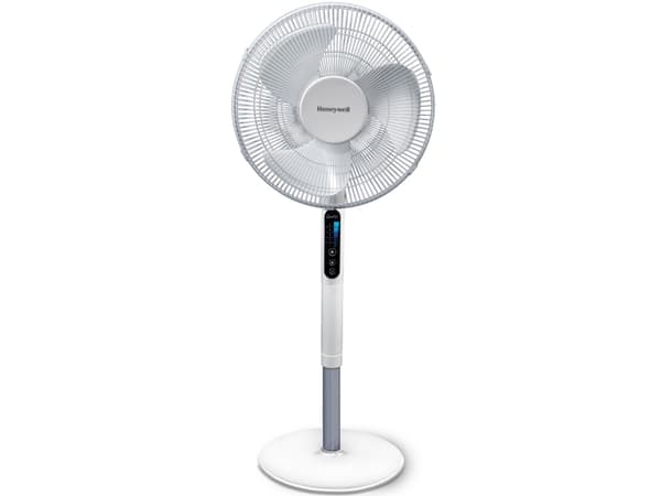 Honeywell HSF600WE4, Kotitaloustuuletin lavoilla, Valkoinen, Lattia, Muovi, 48 dB, 1,8 m