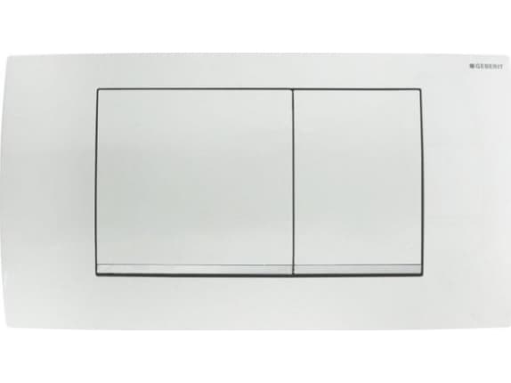 Geberit Twinline30 kontrollplatta, vit