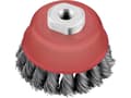 Miniatyrbild 4 av 5: kwb 719206, Koppstålborste, 6,6 cm, 0,5 mm, Metall, Sten, Metall