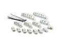 Miniatyrbild 3 av 4: TRU COMPONENTS WCM-SET-TT Kabelhållare Självhäftande 1386629-1 Transparent 19 st