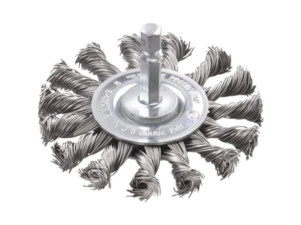 kwb 603030, Stålborsthjul, 6 mm, 7 cm, 0,5 mm, Metall, Metall