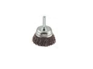 kwb 606310, Koppstålborste, 6 mm, 7,5 cm, 0,2 mm, Metall, Sten, Metall