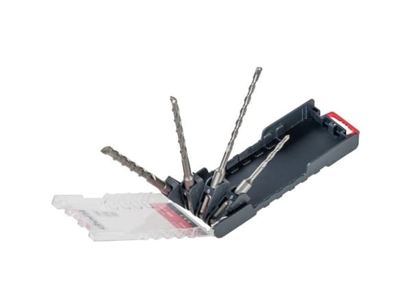 kwb 109164 Set med hårdmetallhammare 4 delar 5,0 mm, 6,0 mm, 8,0 mm, 10,0 mm SDS-Plus 1 set