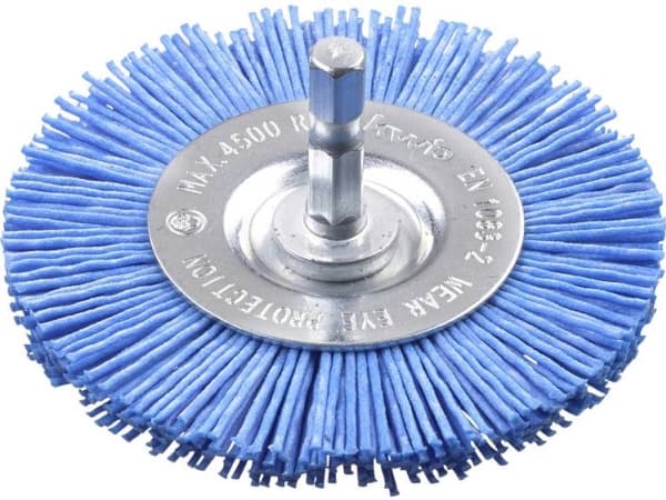 kwb 604430, Poleringsskiva, Blå, 6 mm, 10 cm, Blåsa
