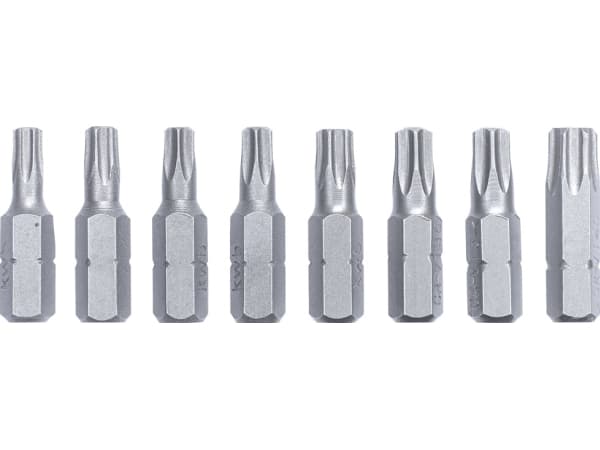 kwb Bit and Drill Bit Set, Drill, Drill bit set, Høyrehåndsrotasjon, 25 mm, Mykt tre, Stål, Stein, 39 stykker