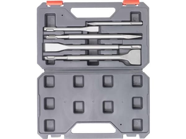 kwb 240285 Set med hårdmetallmejslar 5 stycken SDS-Plus 1 set