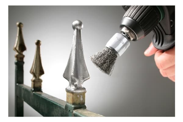 kwb 608030, Kopp stålbørste, 6 mm, 2,5 cm, 0,3 mm, Metall, Stein, Metall