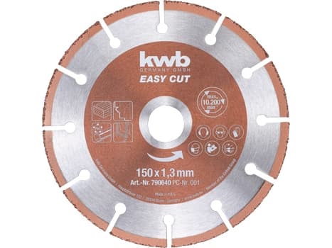 kwb 790640, Kopper, Plast, Tre, 15 cm, 2,22 cm, 13000 RPM, 1 stykker