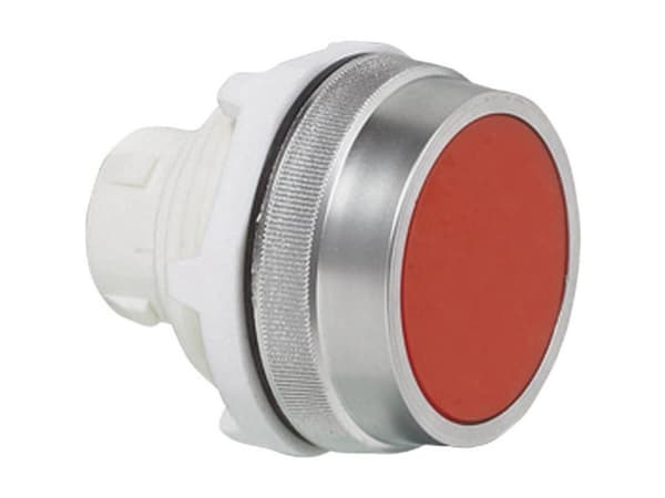BACO T16AA03 T16AA03 Trykknap Frontring plastic, Forkromet Sort 1 stk