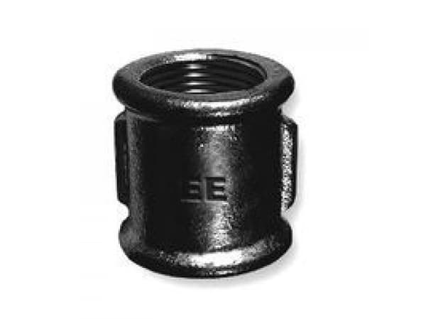 Zawiercie Foundry Muff 1 '' musta (5907791611680)