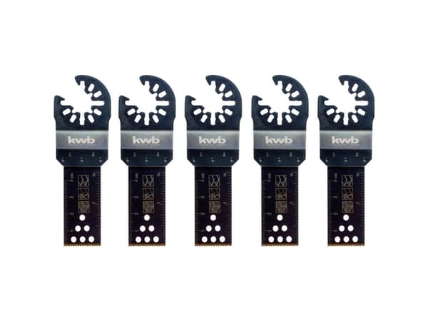 kwb 709253 Dyksavsklinge-sæt 5 dele 22 mm 1 Set
