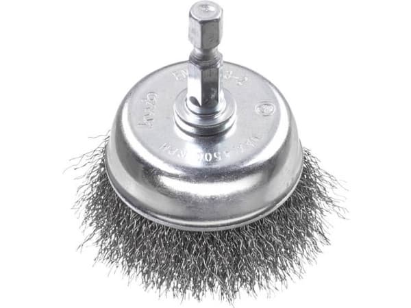 kwb 606330, Kopp stålbørste, 6 mm, 7,5 cm, 0,3 mm, Metall, Stein, Metall