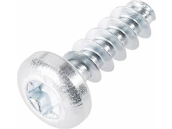 TOOLCRAFT 88200-8 Plasticskrue 3 mm 8 mm T-profil Stål verzinkt 100 stk