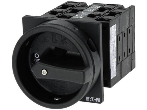Eaton T3-4-15682/EA/SVB-SW Underhållskontakt För frontmontering, låsbar 690 V Svart 1 st