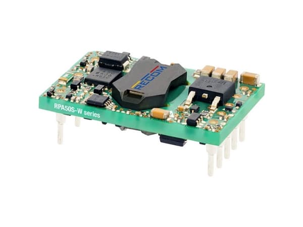 RECOM RPA50S-4805SW/P DC/DC Binary Converter 10000 mA 50 W Antal utgångar: 1 x
