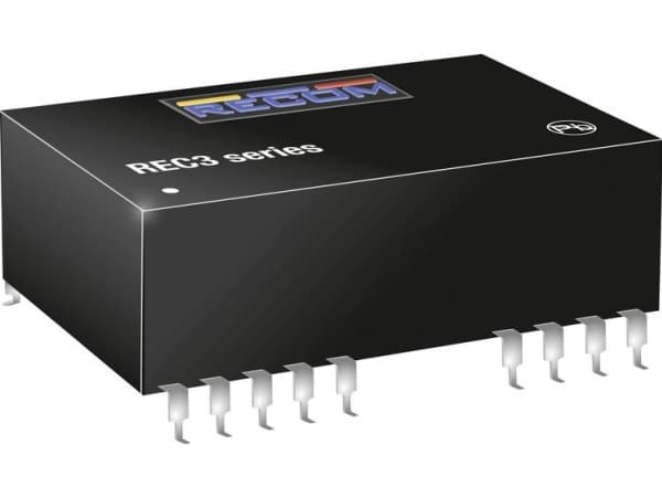 RECOM REC3-2405SRW/H4/A DC/DC-muunnin, tulostus 600 mA 3 W Lähtöjen määrä: 1 x