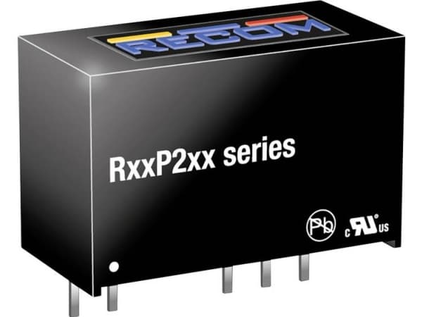 RECOM R24P215D DC/DC-omvandlare, tryck 66 mA 2 W Antal utgångar: 2 x