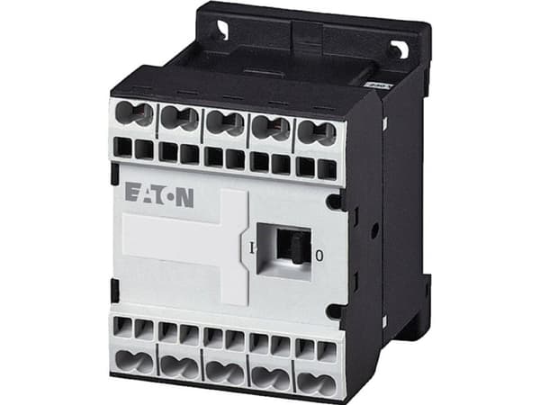 Eaton DILEM-01-G-C(24VDC), Contactor, Svart, Vit, IP20, 45 mm, 54 mm, 58 mm