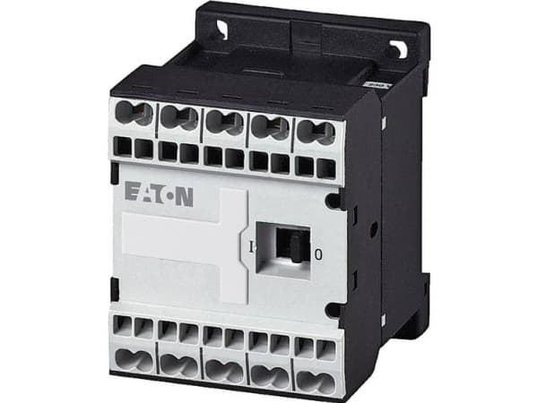 Eaton DILEM-01-G-C(24VDC), Contactor, Svart, Vit, IP20, 45 mm, 54 mm, 58 mm