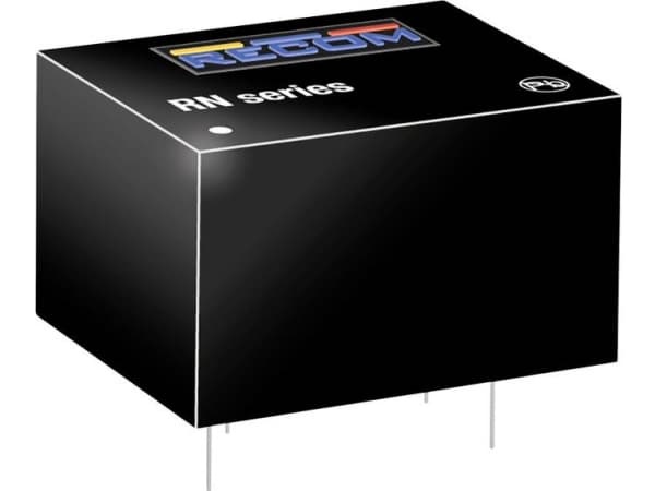 RECOM RN-0505S DC/DC-omvandlare, tryck 250 mA 1,25 W Antal utgångar: 1 x