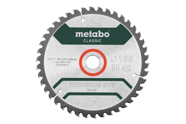 Metabo 628026000, Trä, 16,5 cm, 2 cm, Snabbstål (HSS), 1,8 mm, Metabo