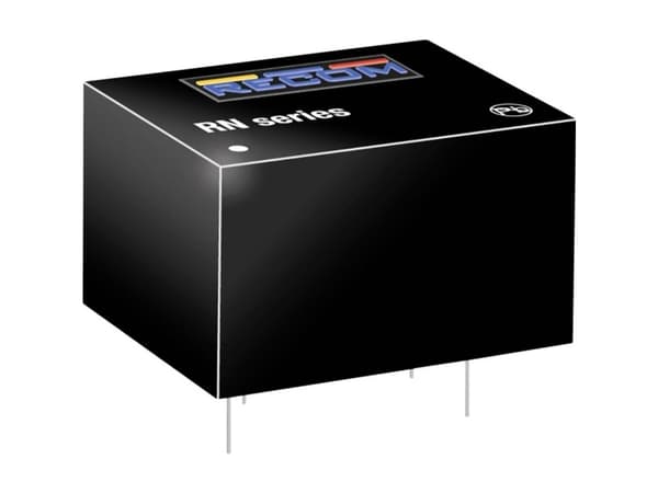 RECOM RN-0524S DC/DC-omvandlare, tryck 52 mA 1,25 W Antal utgångar: 1 x
