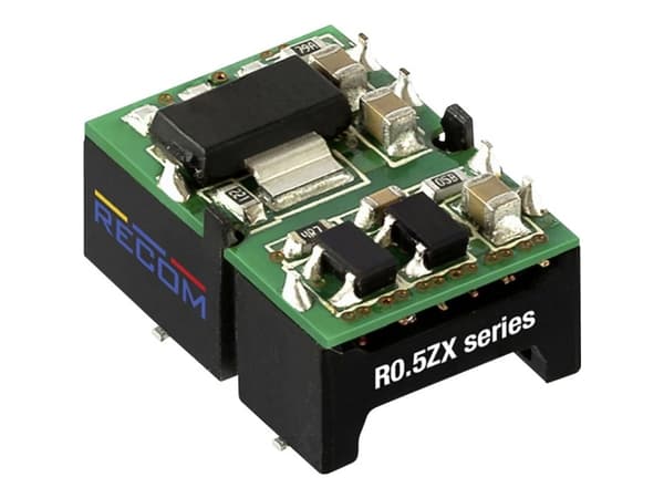 RECOM R0.5ZX-0505/P-Tray DC/DC binär omvandlare 100 mA 0,5 W Antal utgångar: 1 x