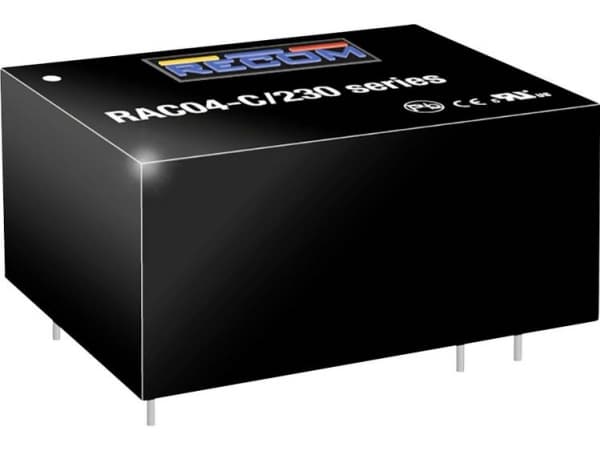 RECOM RAC04-05SC/230 AC/DC-printstrømforsyning 5 V 4 W